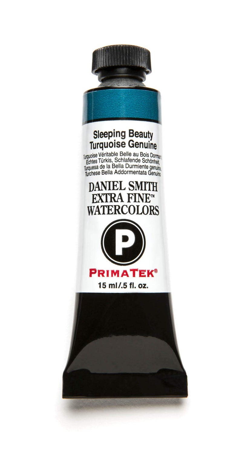 Daniel Smith Extra Fine Watercolor 15ml Paint Tube, Sleeping Beauty Turquoise Genuine - Image 4