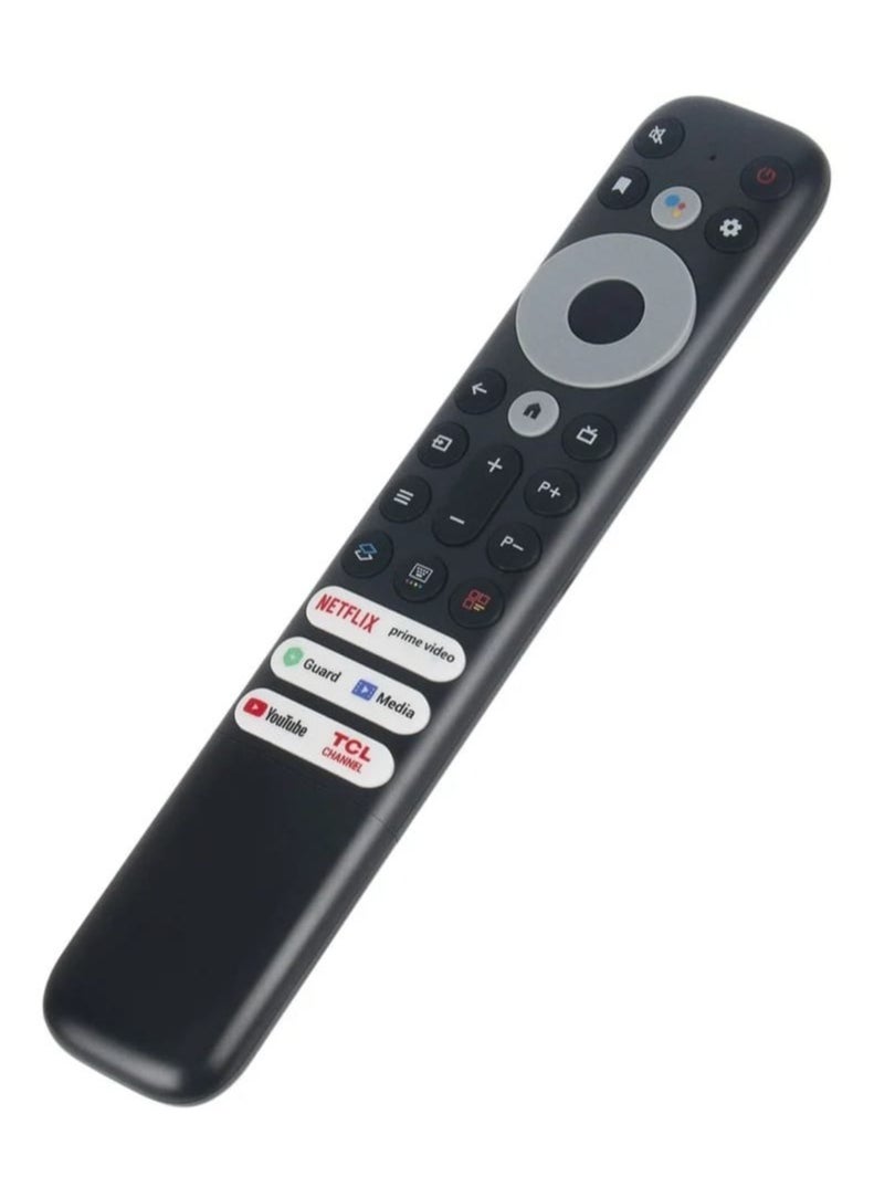 تي سي إل ادفنسد - جهاز التحكم عن بعد لتلفزيونات TCL 8K QLED 4 Series 4k UHD LED الذكية التي تعمل بنظام أندرويد مع قناة Netflix YouTube Guard Media Prime Video TCL - Image 1