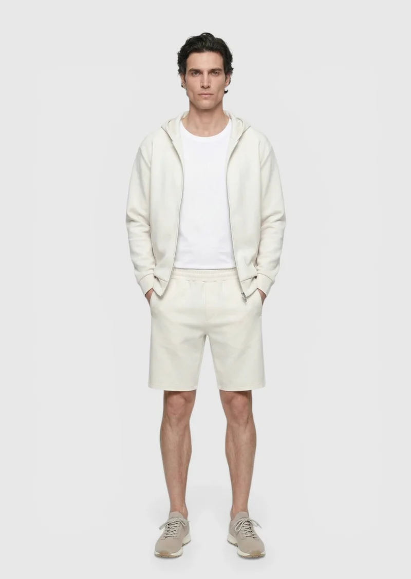 RAMSEY Stone Knitting Regular Fit Casual Bermuda