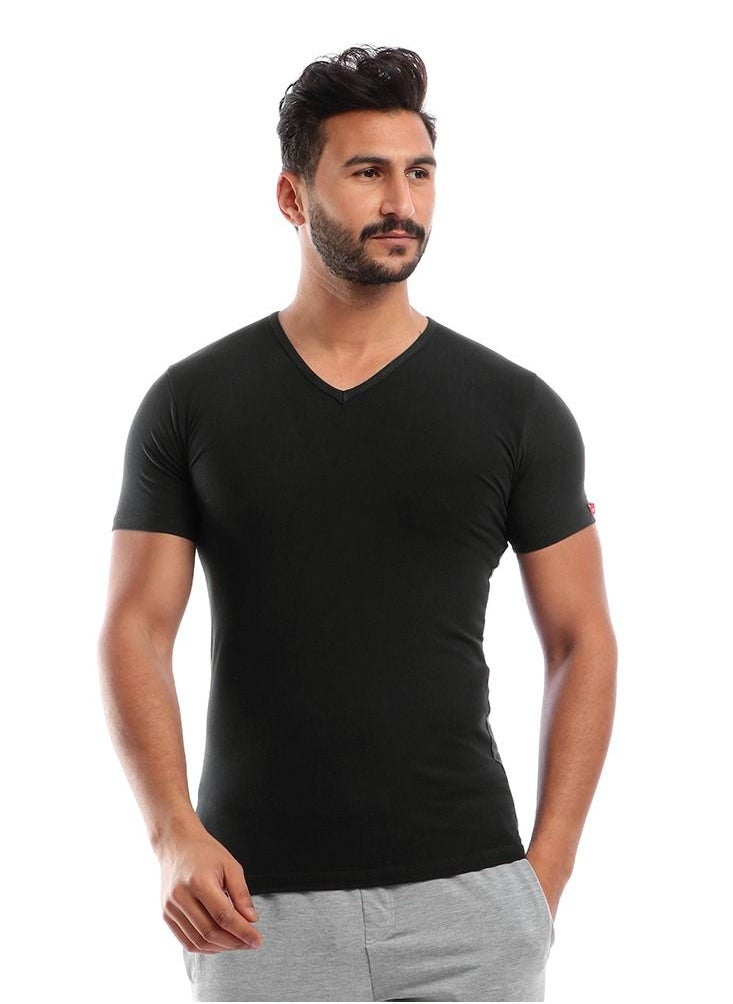 COTTONIL - Bundle Of Two V-Neck For Men - Image 1