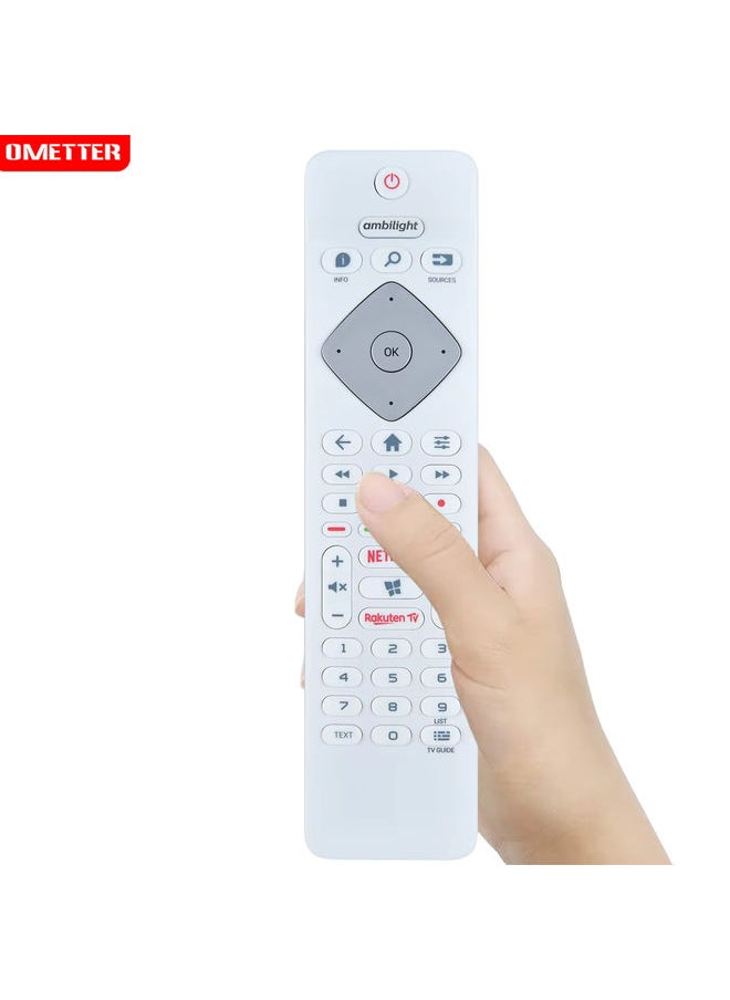 OMETTER - Remote CONTROL for PHILIPS AMBILIGHT TV 32phd6926/77 43PUS6804 50PUS6804 55PUS6804 65PUS6804/12 BRC0884406/01 398GR10WEPHN0001BC - Image 1