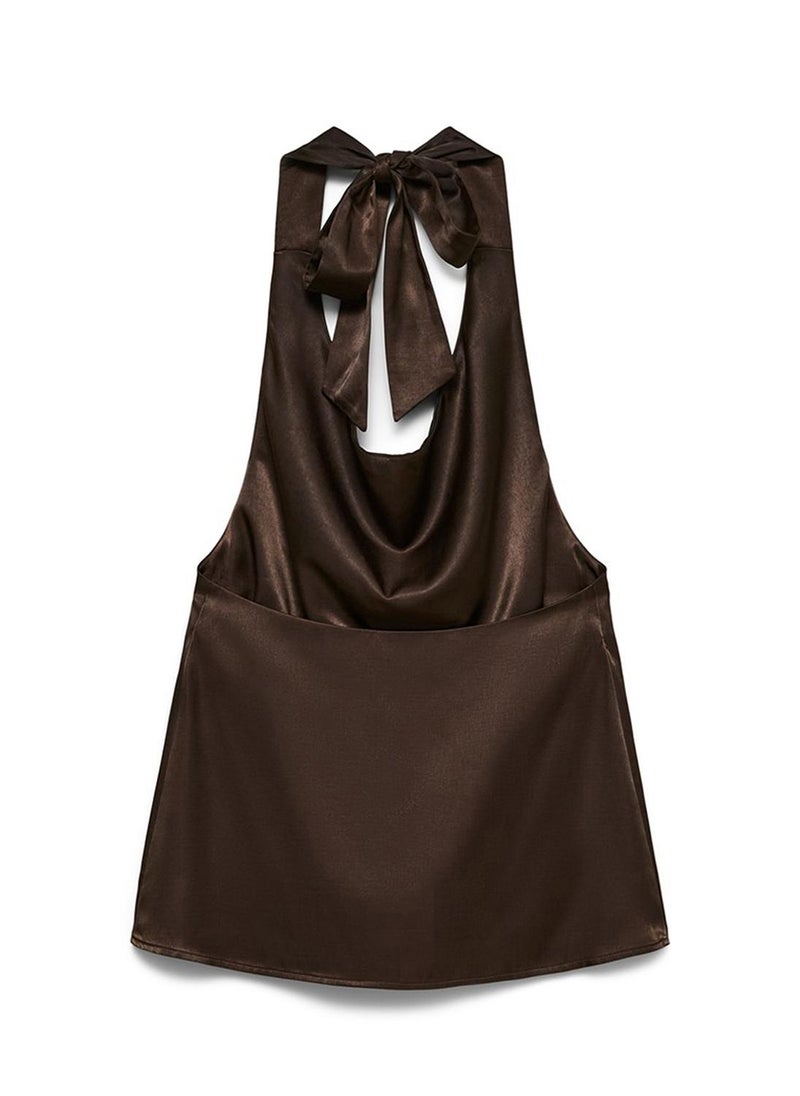 VERO MODA VMCHARM Halterneck Top Woven - Image 2