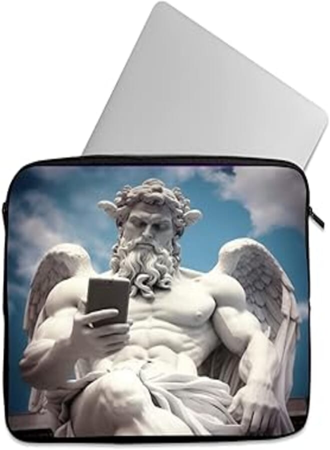 Tat Laptop Sleeve 15.6 & 15 Inch Protective Case With Zipper Carrying Bag Laptop Sleeve Laptop Sleeve Laptop Sleeve 15.6 & 15 Inch-Tat Casual Printed Laptop Sleeve Lap 4901 