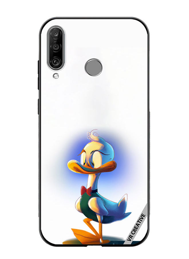 VR CREATIVE - Protective Case Cover For Huawei P30 Lite Donald Duck Design Multicolour - Image 1
