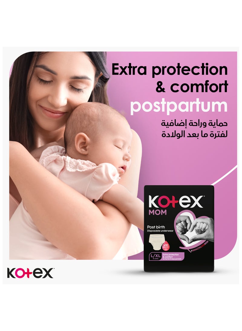 Post Birth Sanitary Pants L/XL - view 3