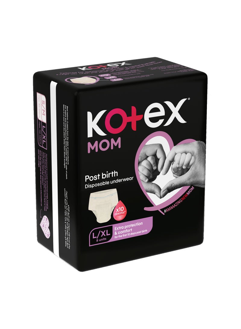 Post Birth Sanitary Pants L/XL - view 2