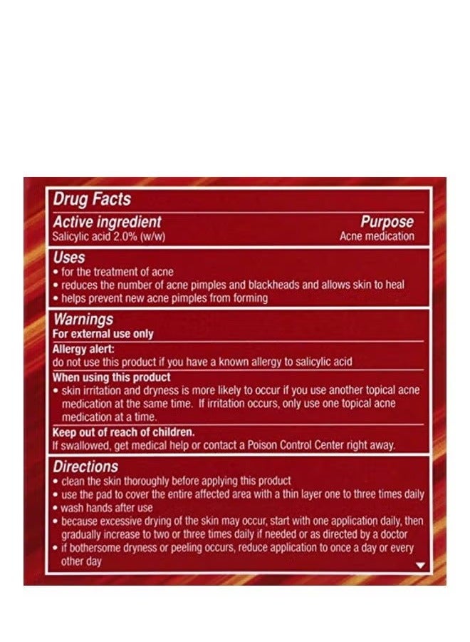 Stridex 55-Piece Medicated Soft Touch Pad White - Image 3