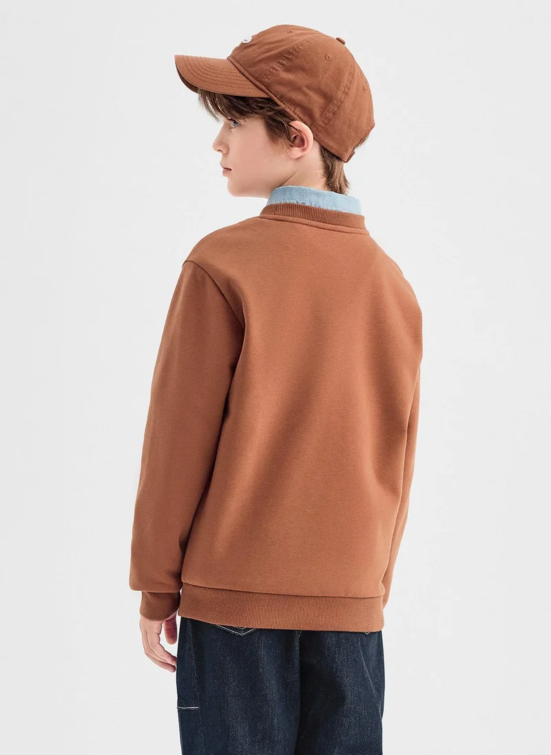 Balabala Kids Boy Round neck sweatshirt