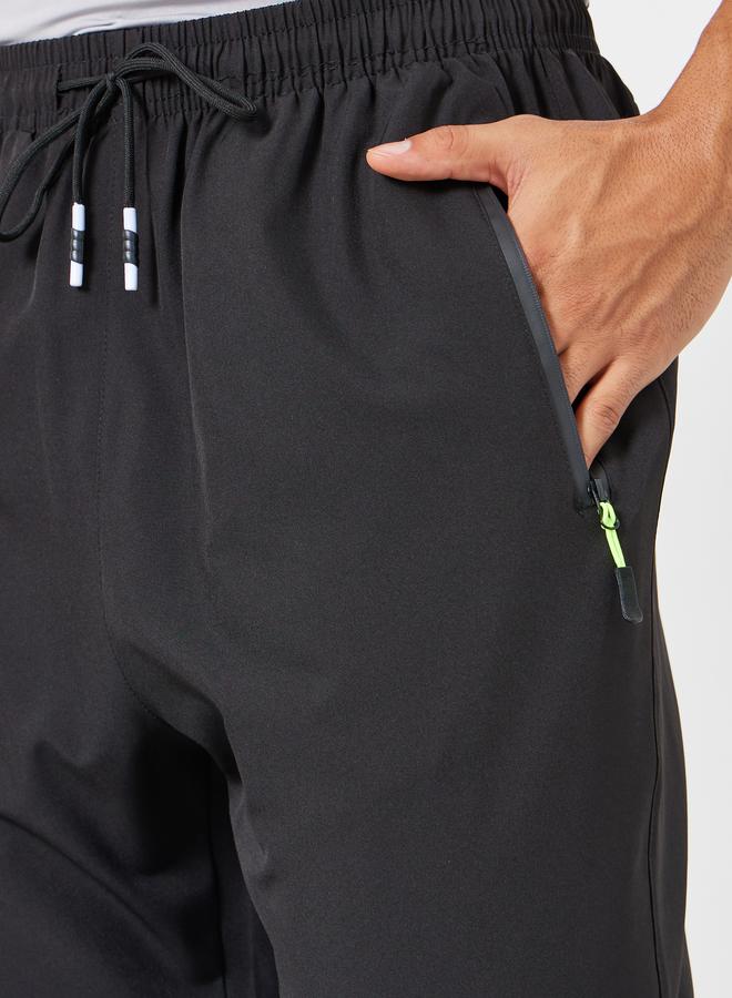 ستايلي اكتيف بنطلون رياضي رجالي أسود بقصة مريحة - Image 3