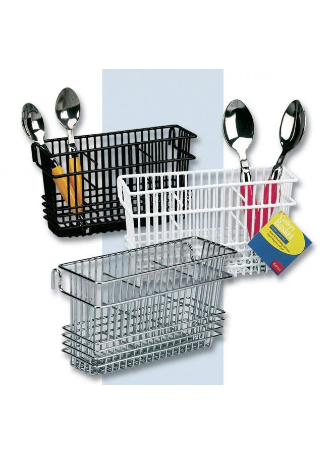 Better Houseware Utensil Drying Rack - 3 Compartment (White) - Image 2