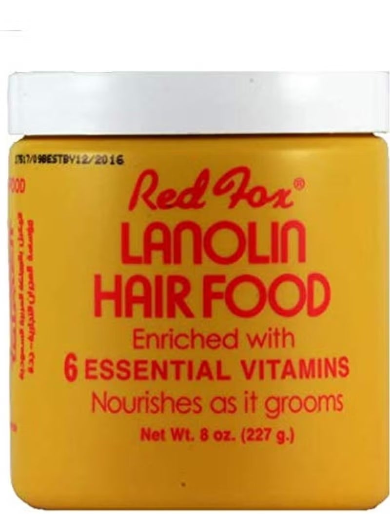 Red Fox lanolin hair food with 6 principle vitamins cream - Image 1
