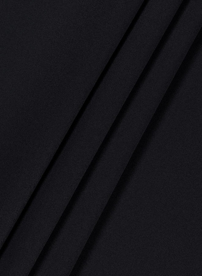 إكليبس ستارة نافذة عصرية من إكليبس، مصنوعة من مادة ثيرمابانيل الصلبة، تحجب الضوء وتحافظ على دفء الغرفة، مزودة بجيب للتعليق، مناسبة لغرفة النوم (لوحة واحدة)، 54 بوصة × 84 بوصة، أسود - Image 4