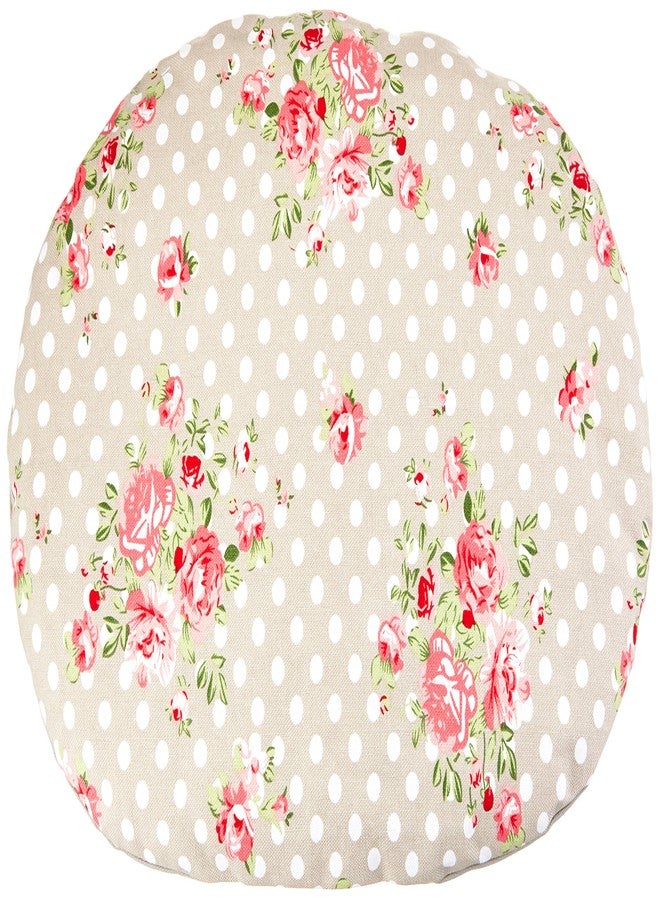 تريكسي وسادة تريكسي روز، 54 × 35 سم، لون رمادي داكن/أبيض - Image 1