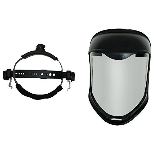 Honeywell Uvex Bionic Face Shield with Clear Polycarbonate Visor and Anti-Fog/Hard Coat (S8510) - Image 4