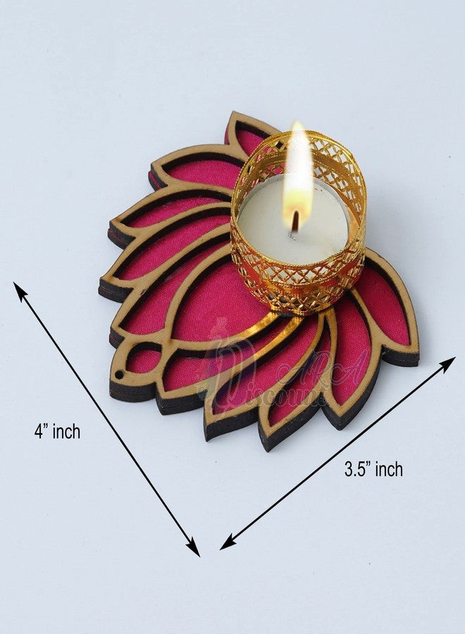 Discount ARA Lotus Tealight Holder for Festival Decoration | Diya for Pooja and Home Decor - Image 2