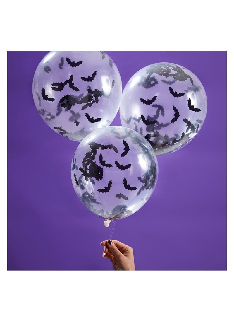 Ginger Ray Bat Confetti Balloons - Image 1