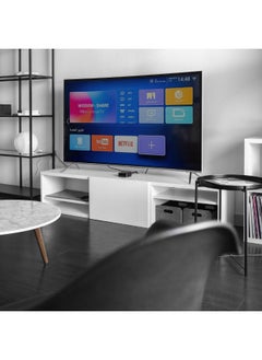 GeneralGold General Gold 75" Smart TV 2024 NEW Model, 4K UHD Android 14 OS, Frameless Silver Design, 8GB ROM, 2x USB 3 x HDMI, Netflix, YouTube, Prime Video, Shahid  - Image 3