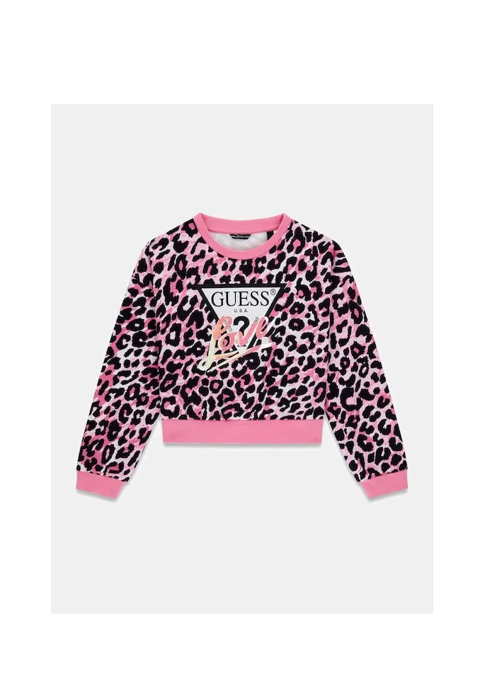 GUESS Kids Crew Neck Sweatshirt
