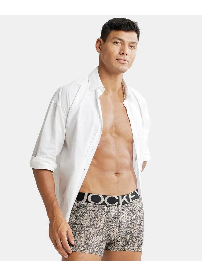 JOCKEY - Jockey Men's Cotton Trunks (Pack of 1) (IC30_String Base Printed_Small_Multicolor_S) - Image 1
