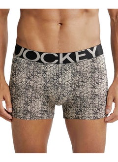 Jockey Men's Cotton Trunks (Pack of 1) (IC30_String Base Printed_Small_Multicolor_S)