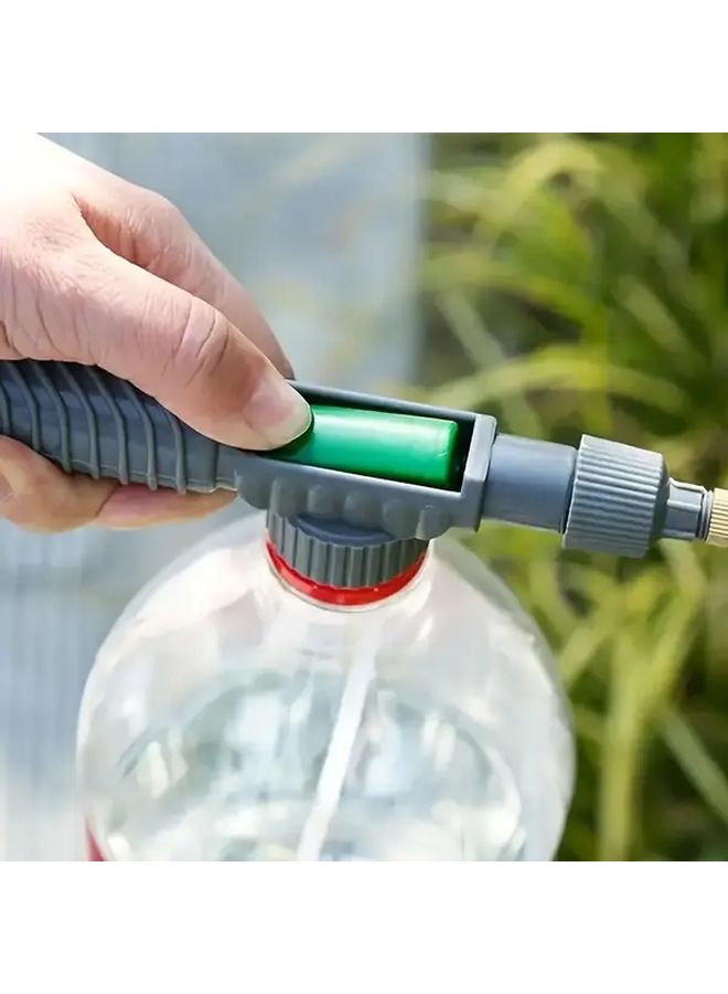 Grey Pull Trigger Spray Bottle Portable Plastic Plant Watering Garden Tool - Image 5