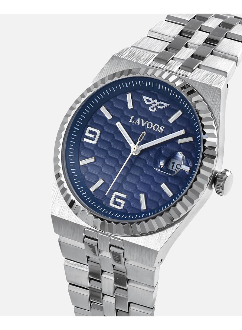 Prestige Men's Watch, Steel, Blue - Image 2