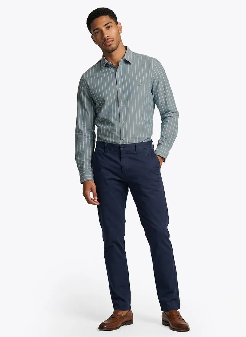 نوتيكا Men's Dyed Long Sleeve Shirt