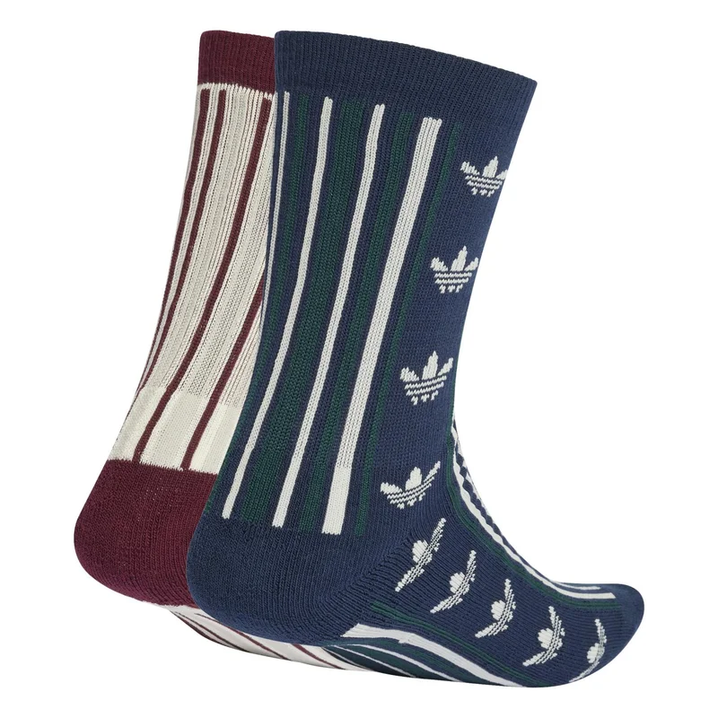 اديداس اوريجينالز ADIDAS ORIGINALS CREW SOCKS 2 PAIRS IN GIFT BOX