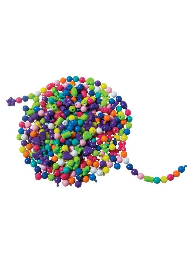 Creativity Street Pop Beads Assorted Colors Assorted Sizes 300 Pieces  - Image 3
