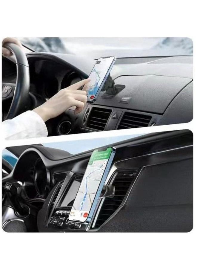 PROMASS Original Magnetic Mobile Phone Mount Holder For Car Office Or Home 2 in 1 On Any Surface Or In The Car air Conditioner Vent - Image 2