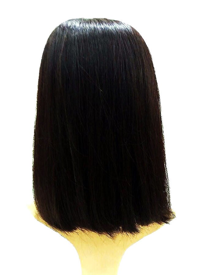 NIBEMINENT Human Hair Wig Black - Image 2