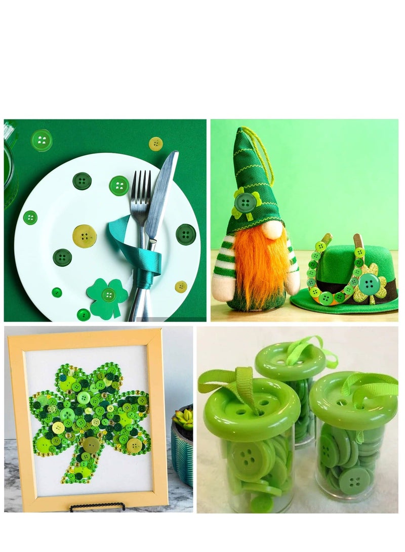 600-700 pcs ons for Crafts Round Resin ons Assorted Sizes Sewing DIY Manual on Painting DIY Handmade Ornament ons 2 Holes and 4 Holes - Image 5