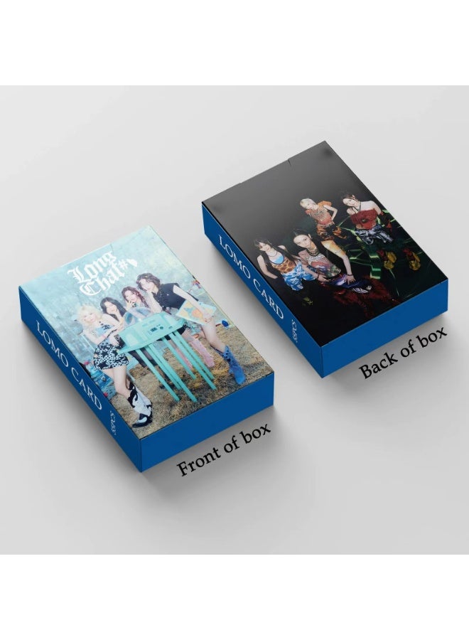 NIBEMINENT 55 Pcs Kpop AESPA Supernova Lomo Cards Card For Fans Collection Gifts - Image 2