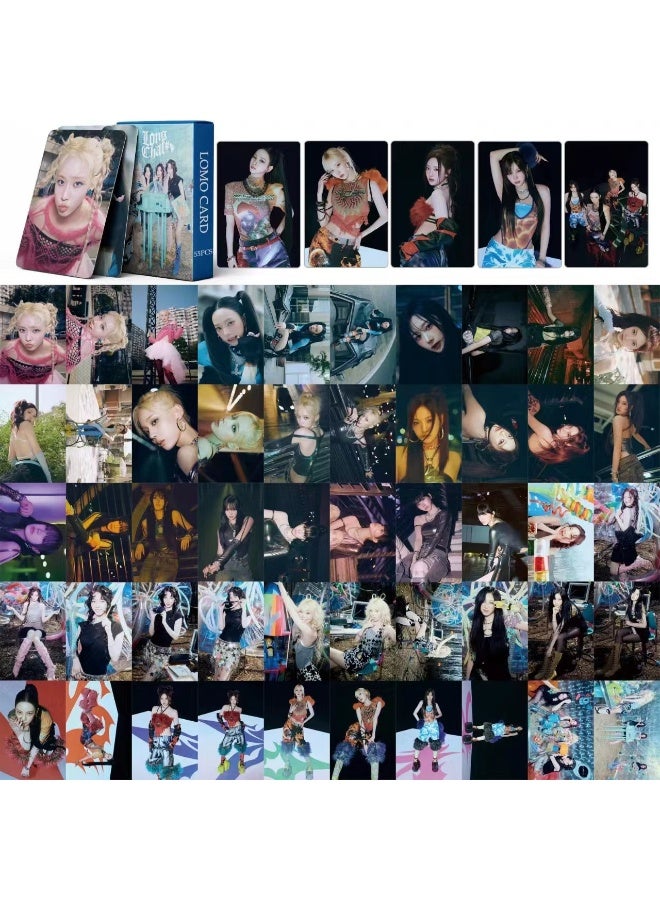 NIBEMINENT 55 Pcs Kpop AESPA Supernova Lomo Cards Card For Fans Collection Gifts - Image 1