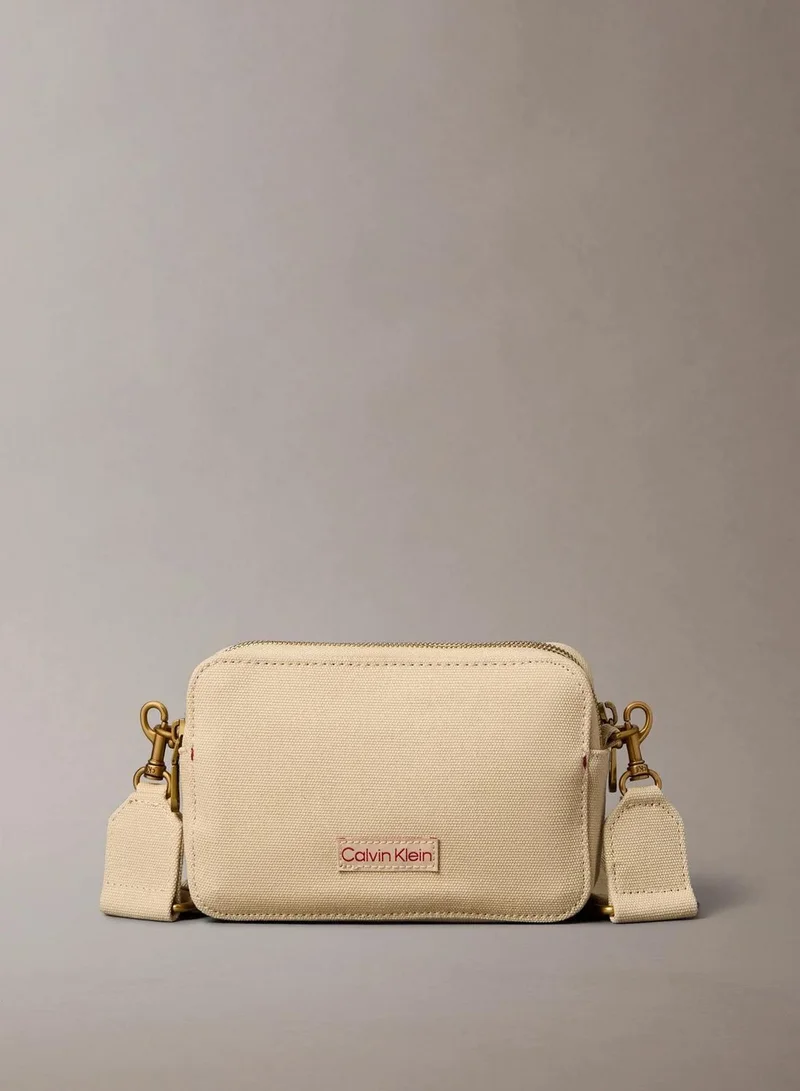 Canvas Crossbody Camera Bag