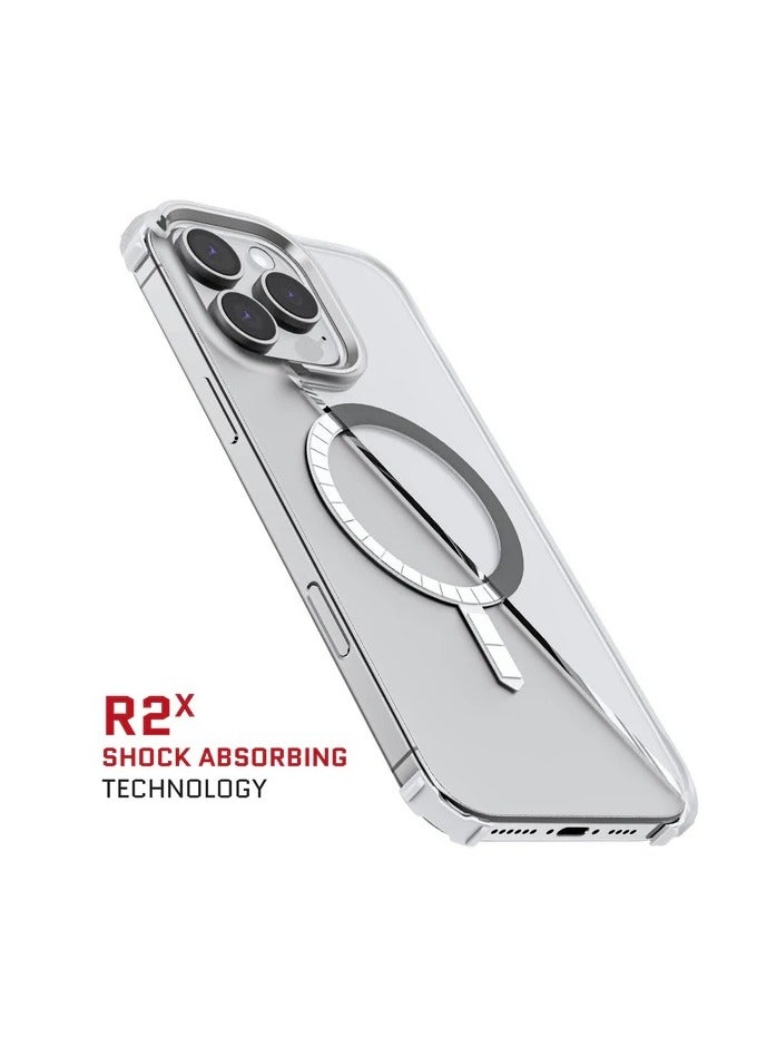 GHOSTEK حافظة آيفون 16 برو ماكس الشفافة، متوافقة مع آبل ماغسيف، حافظة سيليكون رفيعة مضادة للصدمات، 6.9 بوصة، مات شفافة - Image 4