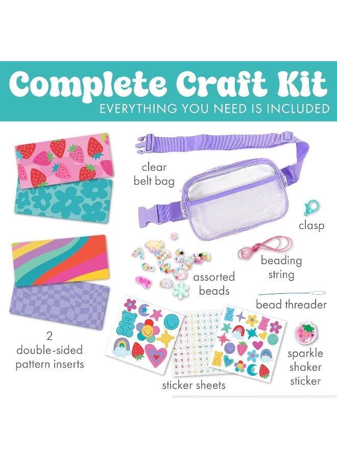 Creativity for Kids Chic Boutique Belt Bag: DIY Girls Art & Craft Kit, Girls Toys Age 6-8+, Crafts and Cute Stuff for Girls, Birthday Gifts for Girls - Image 3
