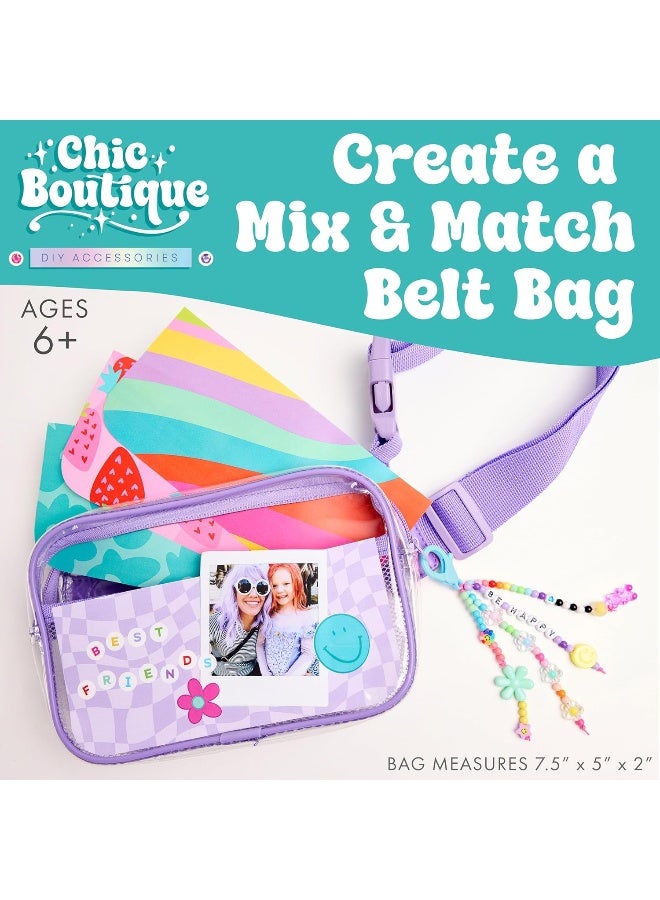 Creativity for Kids Chic Boutique Belt Bag: DIY Girls Art & Craft Kit, Girls Toys Age 6-8+, Crafts and Cute Stuff for Girls, Birthday Gifts for Girls - Image 2