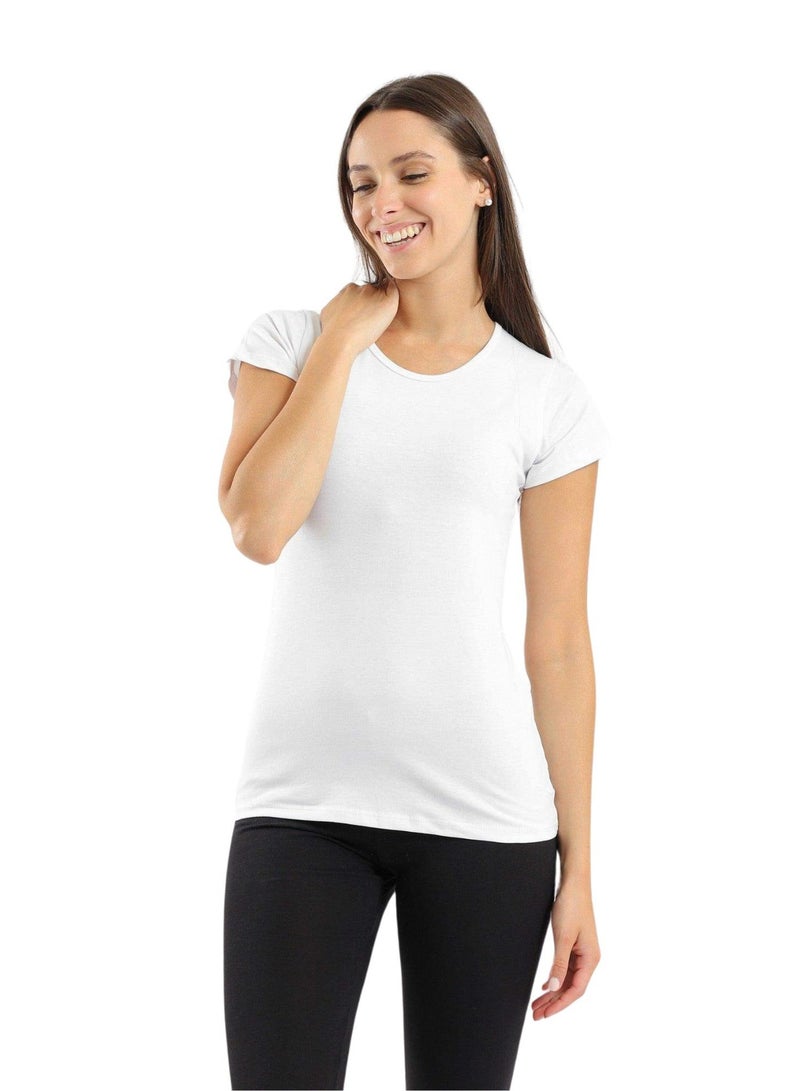 Kalia Body Half Sleeve Cotton Top for Women  - Image 1