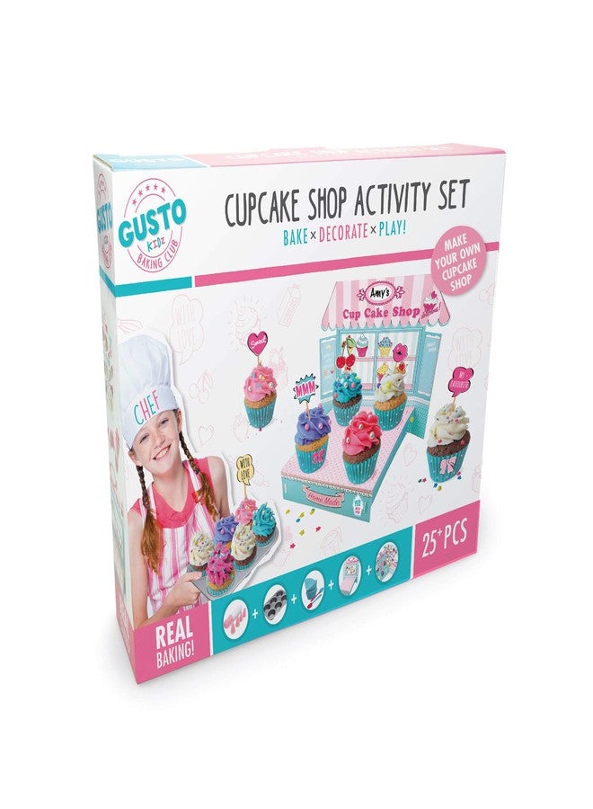 Gusto GD 18009 Bake, Decorate, Play Cupcake Shop Activity - Image 1
