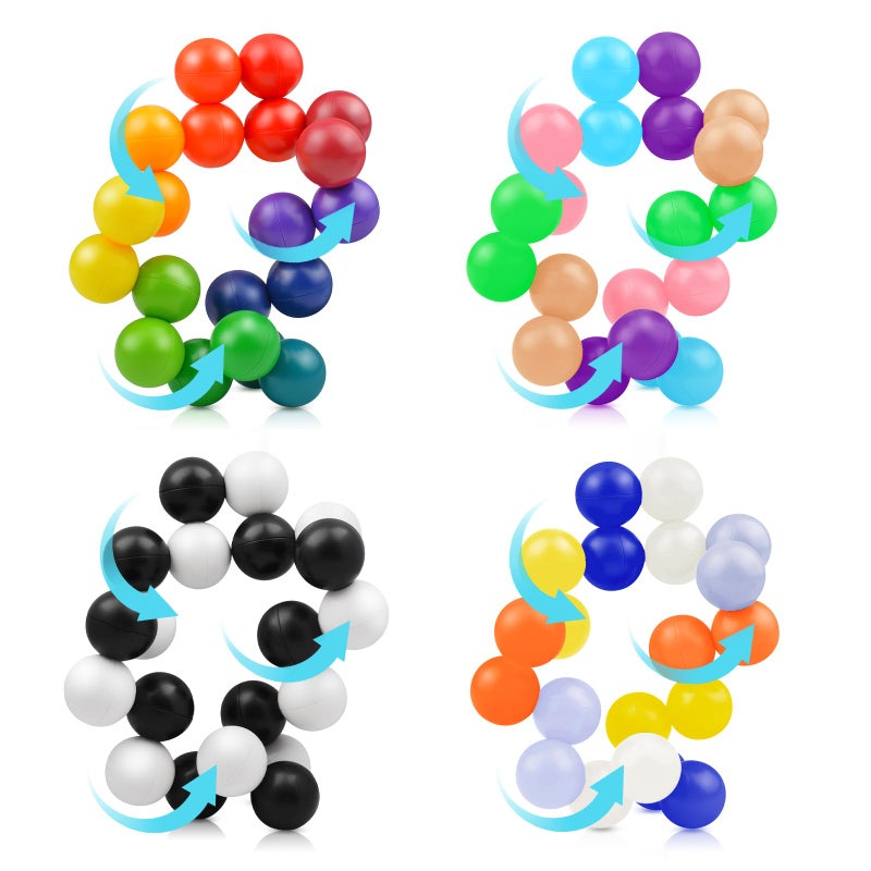 Yrissmiss Easter Basket Stuffers Gifts for Kids Boys Girls Yrissmiss 4PCS Autism Sensory Toys for Autistic Children Quiet Fidget Toys for Adults Kids Ages 35 - Image 3