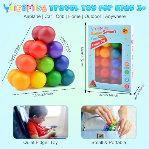 Yrissmiss Easter Basket Stuffers Gifts for Kids Boys Girls Yrissmiss 4PCS Autism Sensory Toys for Autistic Children Quiet Fidget Toys for Adults Kids Ages 35 - Image 5