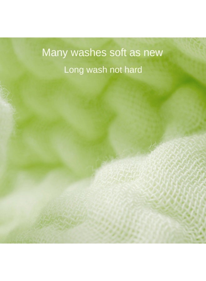 purcotton Q-touch Series】children's Washed Gauze Handkerchief Towel, Soft And Fluffy Face Towel For Baby Bathing - Image 2