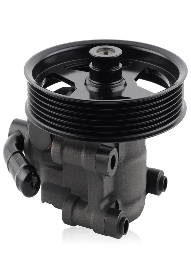 Farrme 20-312P1 Power Steering Pump with Pulley Fit for Ford F150 04-08, Expedition 03-06, for Lincoln Mark LT 06-08, Navigator 03-06 4.6L 5.4L V8 Automotive Replacement Power Assist Pump 6L3Z3A674B - Image 1