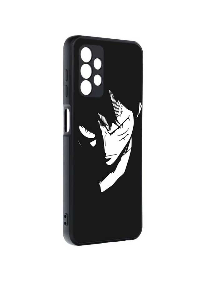 Okteq TPU Protection and Hybrid Rigid Clear Back Cover Case Luffy Eye for Samsung Galaxy A13 4G  - Image 1
