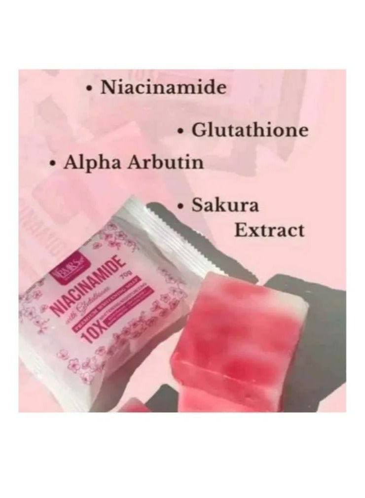 BMRS Niacinamide Premium Whitening Soap 70g - Image 2