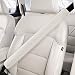 LACDL Extra Long Seatbelt Covers Super Soft Furry for Adults Kids Women Men Thick Plush Full Car Seat Belt Cushion Fluffy Shoulder Pad Protector Auto Interior Accessories 1pc Off White 195in - Image 2