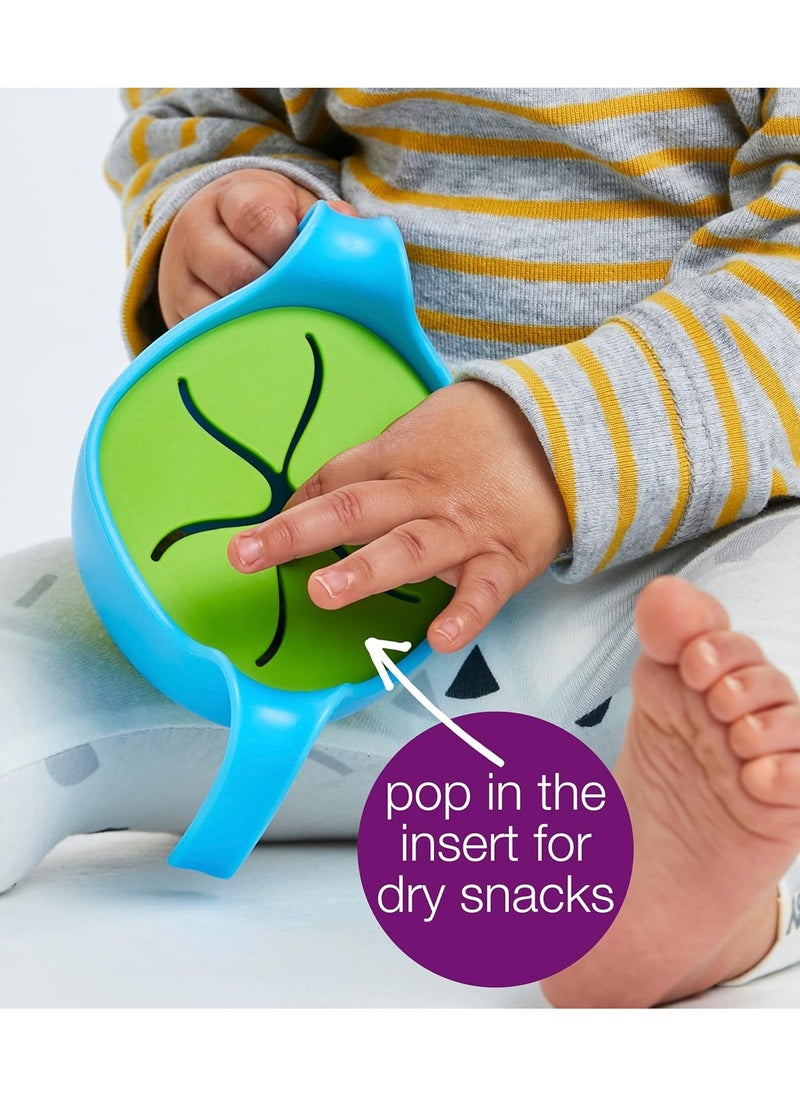 Generic Baby Feeding Dish Spill Proof with Flexible Silicone Straw, 240ml Baby Feeding Dish with Suction Cup and Lid Set, BPA Free and Safe for Infants and Toddlers  - Image 4