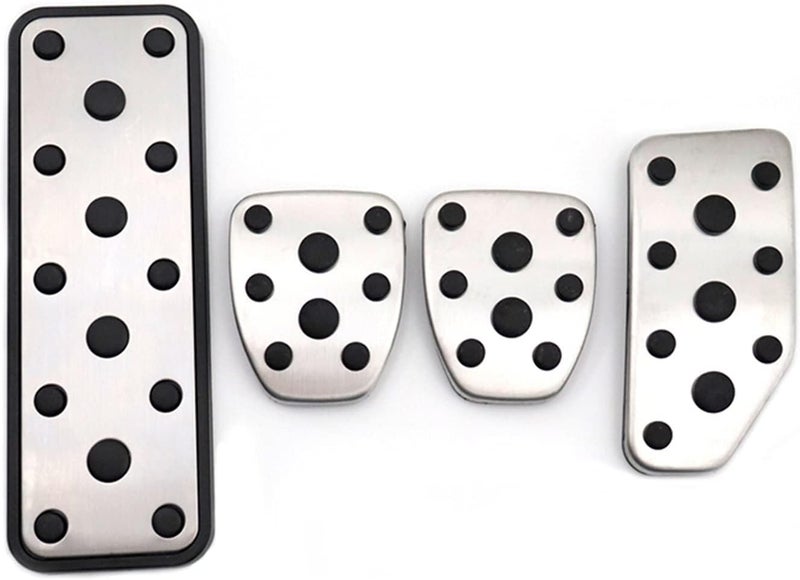 Wivplex 4PCS Car Foot Pedal Cover Set for Subaru - Image 1