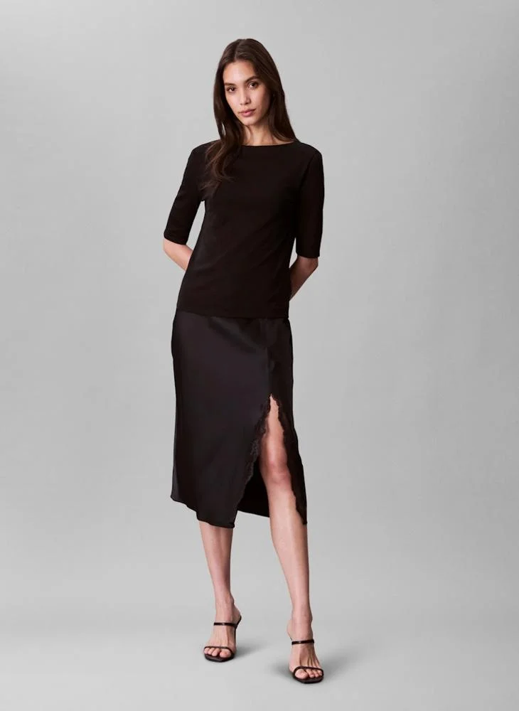 كالفن كلاين Causal Midi Fit & Flare Skirts